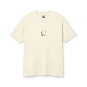 FOR THE KING Faded Tee