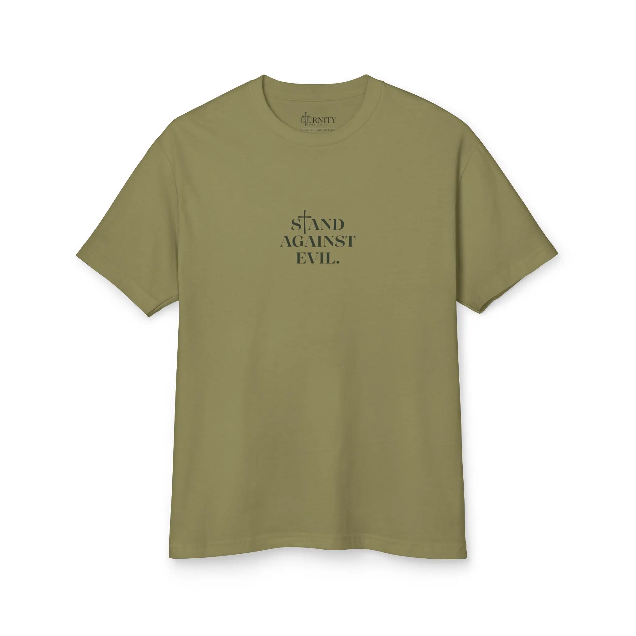 "Stand Against Evil" Faded Tee - Image 5