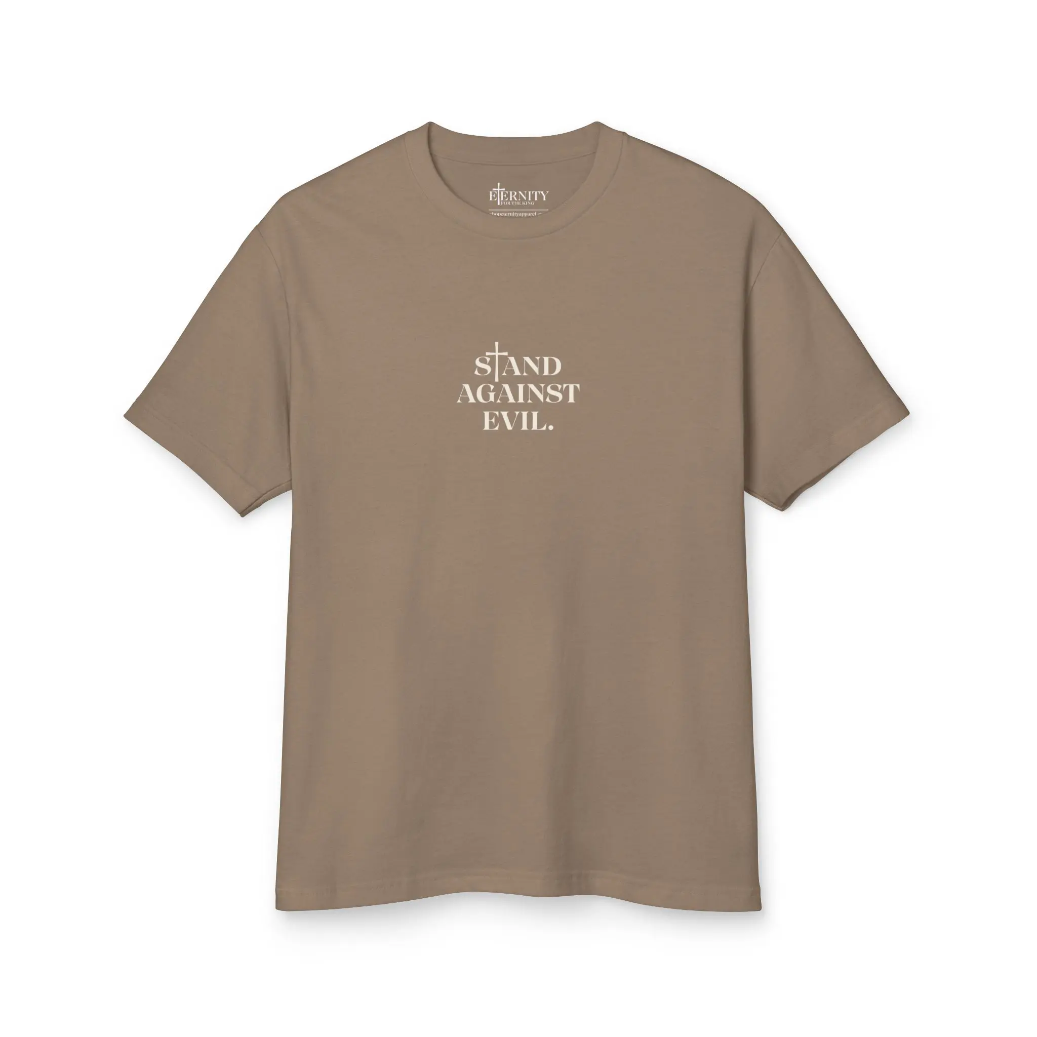 "Stand Against Evil" Faded Tee - Image 2