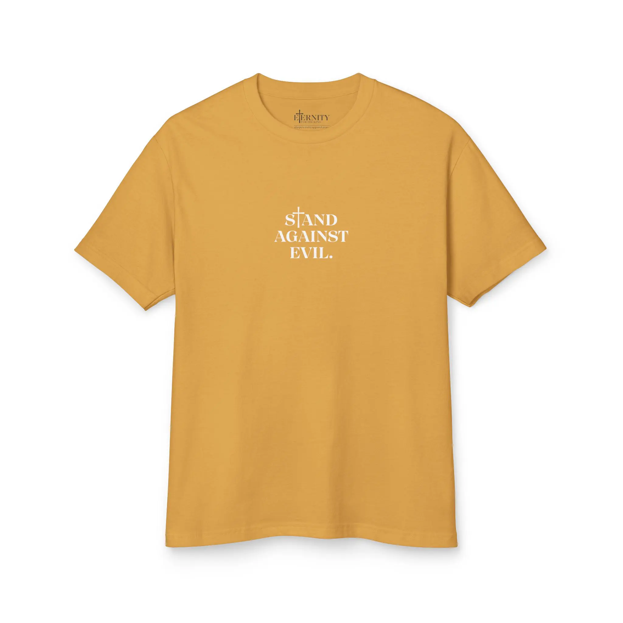"Stand Against Evil" Faded Tee - Image 6